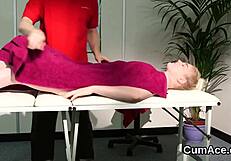 Frisky Looker Swallows Every Drop of Cum After Facial