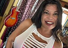 i catch my big titty latina wife cheating with deepthroat