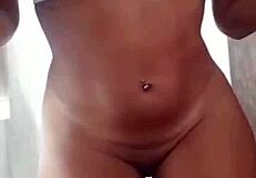 agatha carioca shows off while husband is in the room