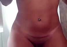 agatha carioca shows off while husband is in the room