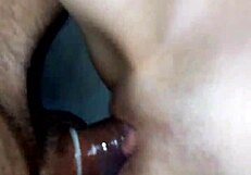 Boyfriend fucks girlfriend hard and deep