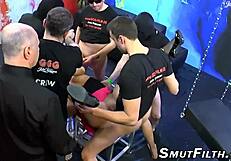 Hey, check this German getting facialized after a wild fuck!