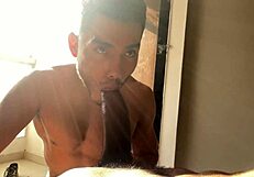 Black Stud Dominates African Hunk With Huge Bareback Cock