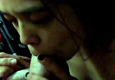 Amazing Blowjob by Asian Latina Young Beautiful Cute Sexy Swallow