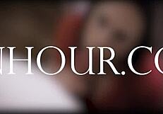 Tiny brunette cutie with tattoos gets fucked passionately