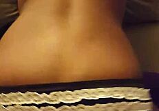 latina bent over on sofa for doggystyle pounding