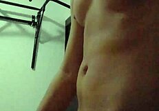 convince cute boy to send hot video of athletic masturbation