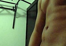 convince cute boy to send hot video of athletic masturbation