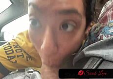 Latina's Intense Passion Unleashes Creampie On Roadtrip