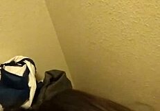 Asian girl deepthroats huge cock