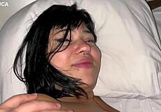 i woke sabrina satz early to suck my cock and swallow my hot cum