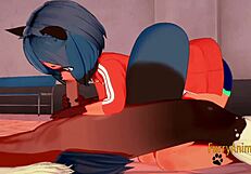 Bna Hentai 3d Michiru Sucks And Fucks