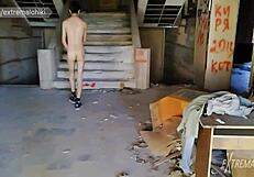 Straight Friend Helps Me Wank At Ruined Building In Public