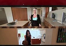 Young guys enjoy time with hot babes in a group reality show featuring tattoos and amateurs