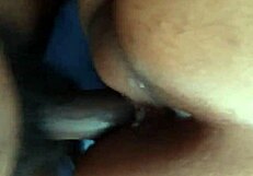 Huge Black Cock Teases Fat Ass with Tattoos