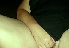 Can this milf masterbate to cum alone?