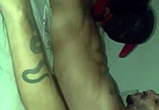 Fetish-driven gay domination in intense action