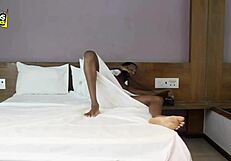 I fucked the hotel boy with intense anal and blowjob action in POV.