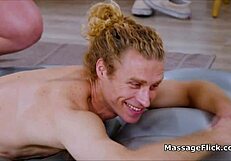 i receive a deep blowjob from a slutty teen masseuse