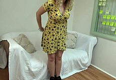 Thin nudist gets fucked up the cake hole by Aphrodite’s Anal Porn