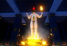 Hentai Anime Phallus Worship in Temple