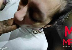 Sucking Mr. Poromga's dick as his Argentinian prostitute neighbor.