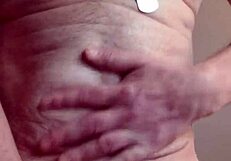 This has cumming in a home video with Chris Sims