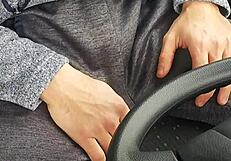 peeing in truck during a wild outdoor adventure