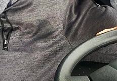 peeing in truck during a wild outdoor adventure