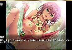 Эротическая сцена из Makoihime Musou Tenka Touitsu Den с Таиши Цзи в соблазнительном танцевальном костюме