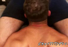 Guy In Chastity Deepthroats Gay Partner