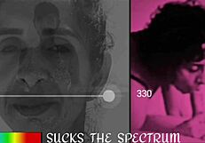 Dharla sucks and gets the guy's load in this erotic artwork!