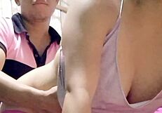 Intense doggystyle with teen riding huge cock for multiple orgasms