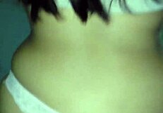 Chava showing her ass in thong and spreading it wide