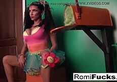 Romi Rain Sucks Fat Cock!