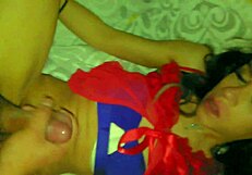 Skinny Ladyboy Gets Pounded Hard in Intense Action on a Wild Night. Her Tight Frame Takes Every Thrust in a Steamy Encounter.