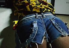 sexy angolan woman with big ass from africa