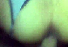 Dirty Little 18+ Cock Whore Bent Over in Doggystyle, Always Horny for Small Cock