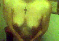 Dirty Little 18+ Cock Whore Bent Over in Doggystyle, Always Horny for Small Cock