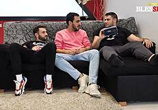 Friends Enjoy Great Time At House