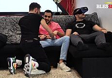 Friends Enjoy Great Time At House