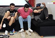 Friends Enjoy Great Time At House