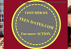 Hot 18-year-old girl masturbates with dildo on webcam!