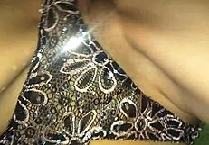 A skinny girl is hanging out at my friend's house, enjoying a relaxed afternoon.