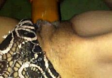 A skinny girl is hanging out at my friend's house, enjoying a relaxed afternoon.