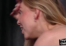 BDSM couple have sex and bare his cock