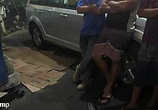 Married Bianca Naldy Gets Provocative Anal Sex in Workshop