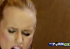 Welly gets rough foot fucking in group