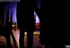 Petite Brunette Submits in Stockings Threesome Hardcore