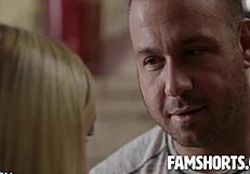 Teen maria learns blowjob from chad white